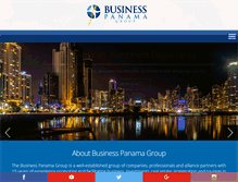 Tablet Screenshot of businesspanama.com